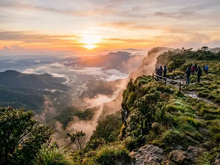 Horton Plains at Dawn