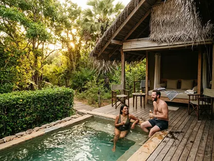 Chena Huts Plunge Pools