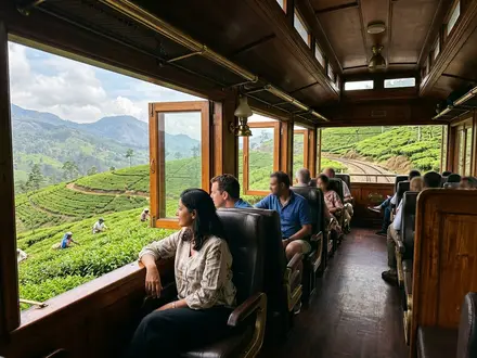 First-Class Tea Country Train
