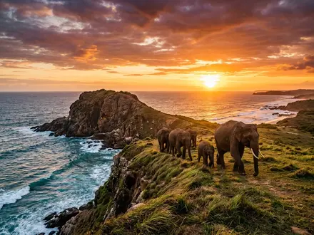Elephant Rock Sunset