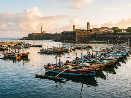 Galle Harbour Morning