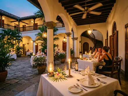Amangalla Courtyard Dining