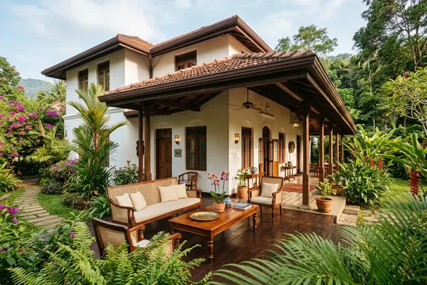 Kandy House colonial manor surrounded by tropical gardens